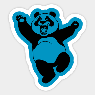 Funny Panda Bear Sticker